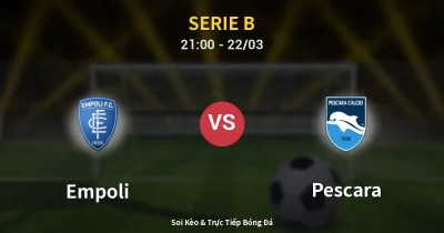 Empoli vs Pescara 22/03