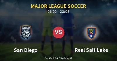 San Diego vs Real Salt Lake 23/03